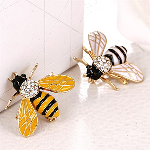 Broches de abeja esmaltados para evitar que se abran los escotes 3