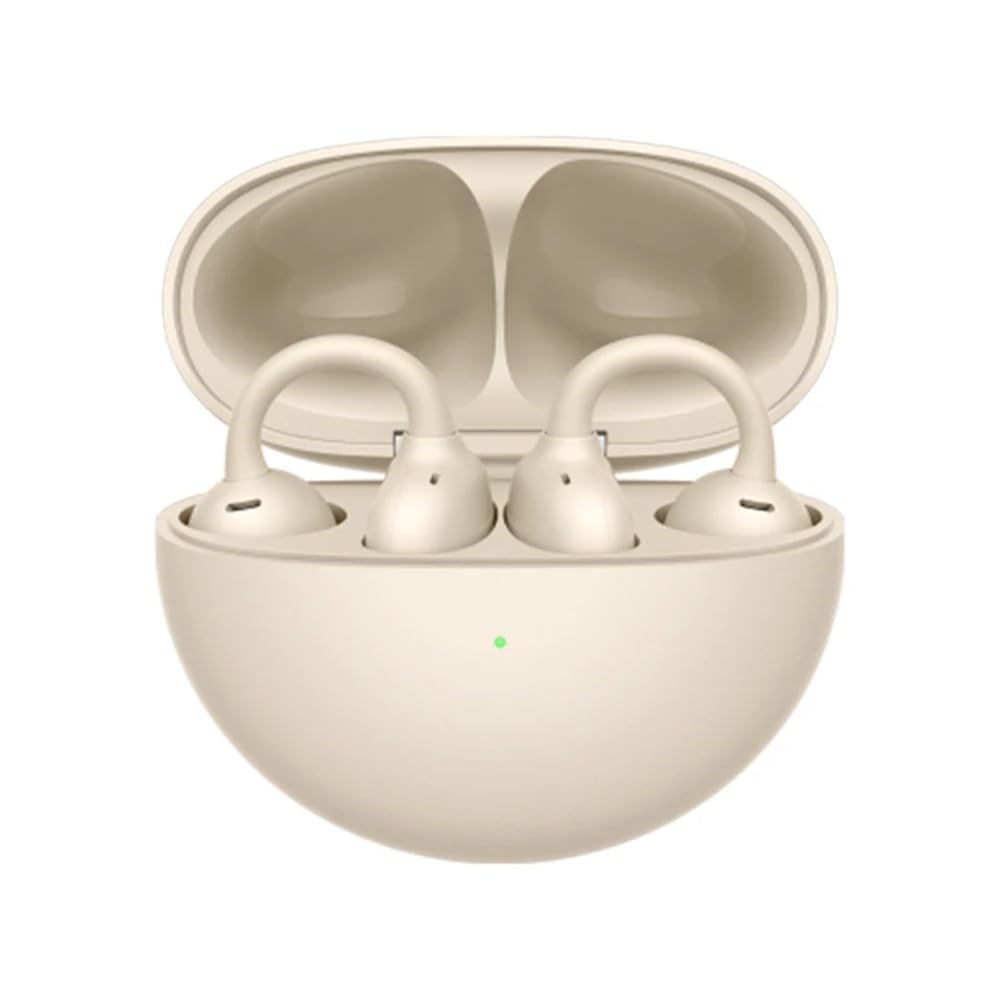 HW FreeClip Earphones Ear Clip BT 5.3 Headphones Call Noise Reduction Earbuds Spatial Audio Headset(CN Version-Beige)