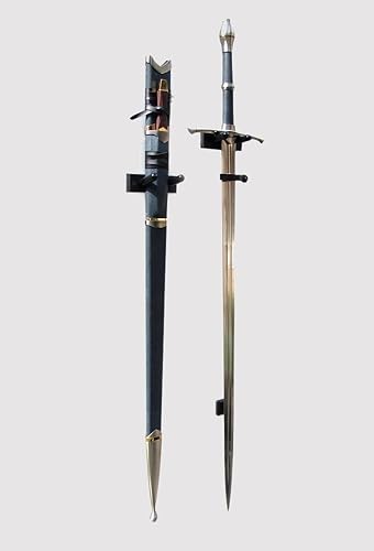 Miniatura 6 de Soporte de pared vertical estándar para espada y manga, 2 pulgadas de espacio (fabricado en Estados Unidos)