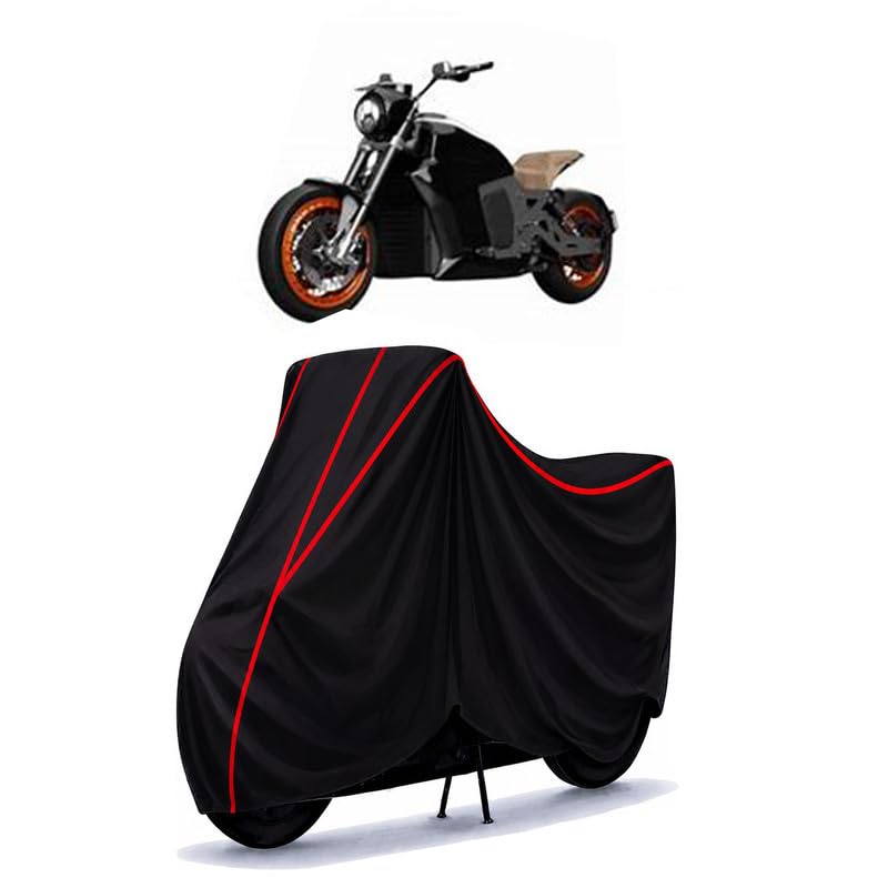 Image of kabira Mobility KM5000 Water Resistant Bike Cover for All Motorcycles & Rain | Heavy Duty Taffeta Fabric | UV Protection, Dustproof, Scratchproof | All Weather Two Wheeler Cover with Elastic Bottom