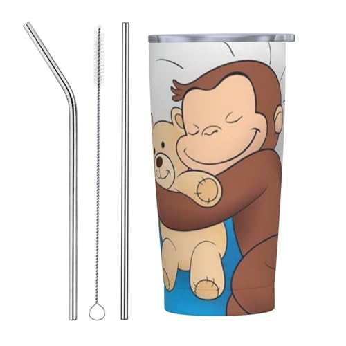 ̃W[W(2) ^u[Rbv ^fM_uEH[600mlSUS304HiO[hXeX t^tR[q[Jbv ԗp ۗEۉ Rh~XeXRbv Straw Three-piece Set