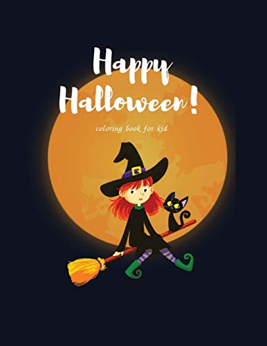 Happy Halloween: coloring book for kid (halloween62)