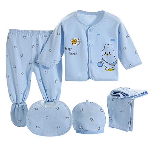 Generisch Mamas Mini bébé + bavoir long pour bébé garçon Ensemble 5 pièces haut + bonnet + manches pantalon Bande dessinée fille Tenue bébé...