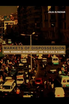 Markets of Dispossession: NGOs, Economic Development, and the State in Cairo-Wow! eBook