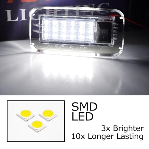 Lámpara LED blanca xenón para cajuela de autos y SUV miniatura 2