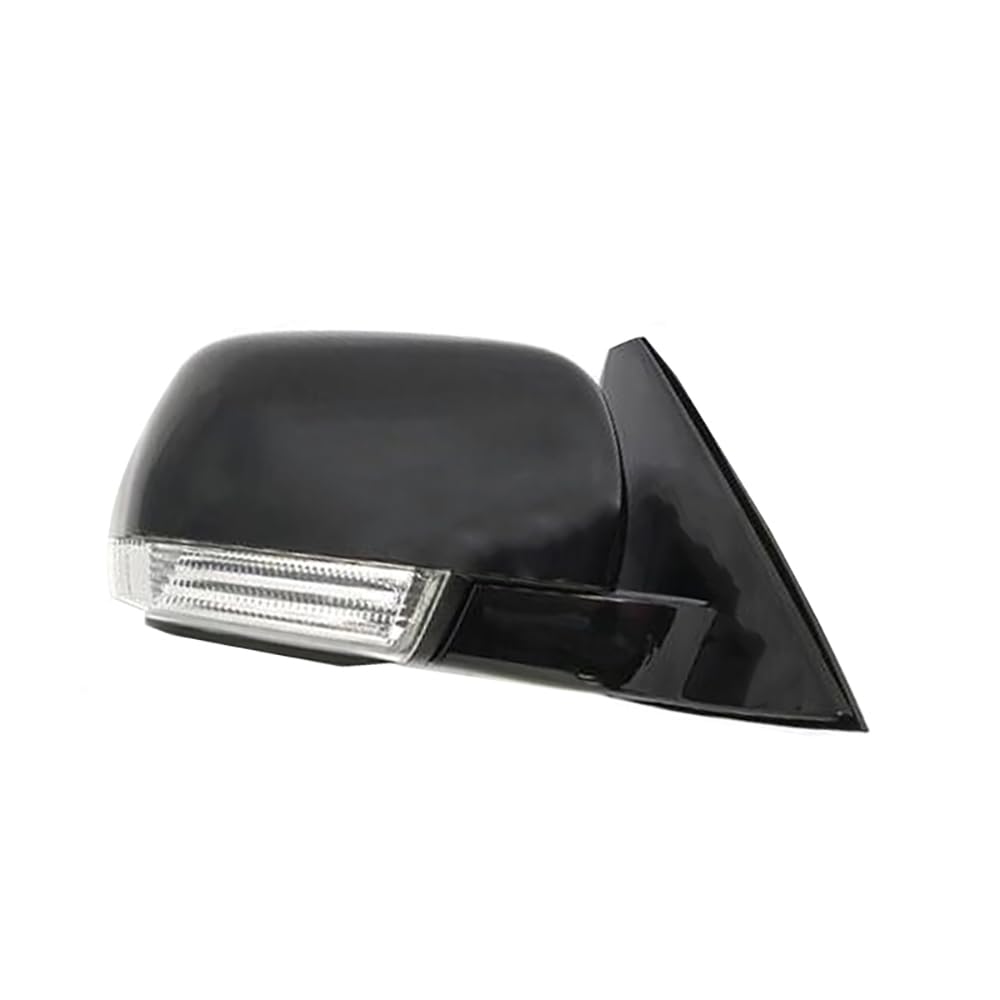 TiJeRa For Mitsubishi Pajero Montero 2006-2021 Power Fold Passenger Side Door Mirror W/Light