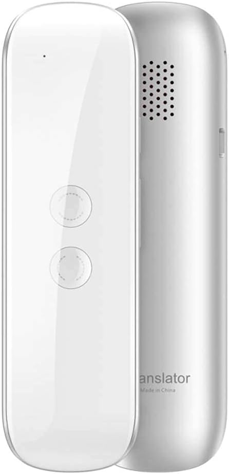 Language Translator Device Smart Instant Language Translator Device 42 Languages Instant Two Way Translation for Travelling Learning Business Shopping,White