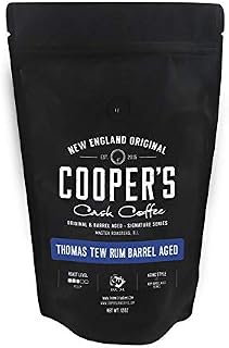 Rum Barrel Aged Coffee - Single Origin Rwanda Coffee Beans Aged in Thomas