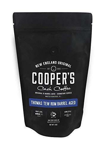 Rum Barrel Aged Coffee - Single Origin Rwanda Coffee Beans Aged in Thomas