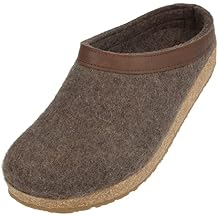 HAFLINGER GZL Clog - Smokey Brown, 6
