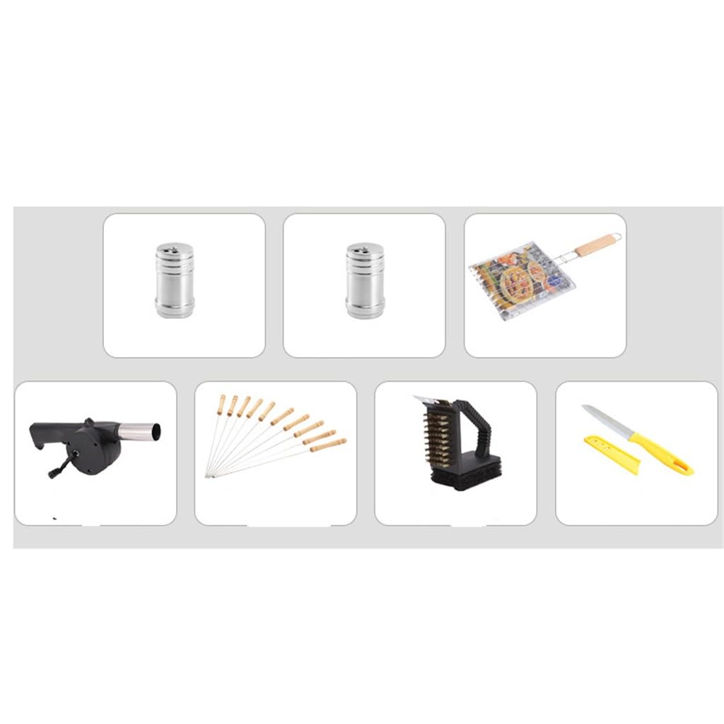 BBQ Accessories BBQ Tools Seven Piece Set of Accessories Package