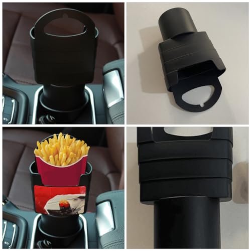 Portavasos Universal para Automóvil Multiusos Negro miniatura 6