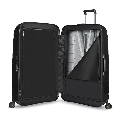 Image of Samsonite Proxis X-Large Hardside Luggage with Dual Spinner Wheels - Innovative Roxkin Lightweight Shell With Ultimate Durability- Includes TSA Lock, Ergonomic Telescoping Handle - Black