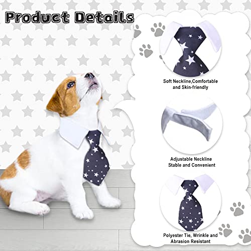 Cats Tie With Doll Sunglasses 4 Pieces Cat Necktie Puppy Tie Adjustable Cat Bowtie Costume Cute Pet Collar For Small Dogs And Cats Pedomus #TOP3