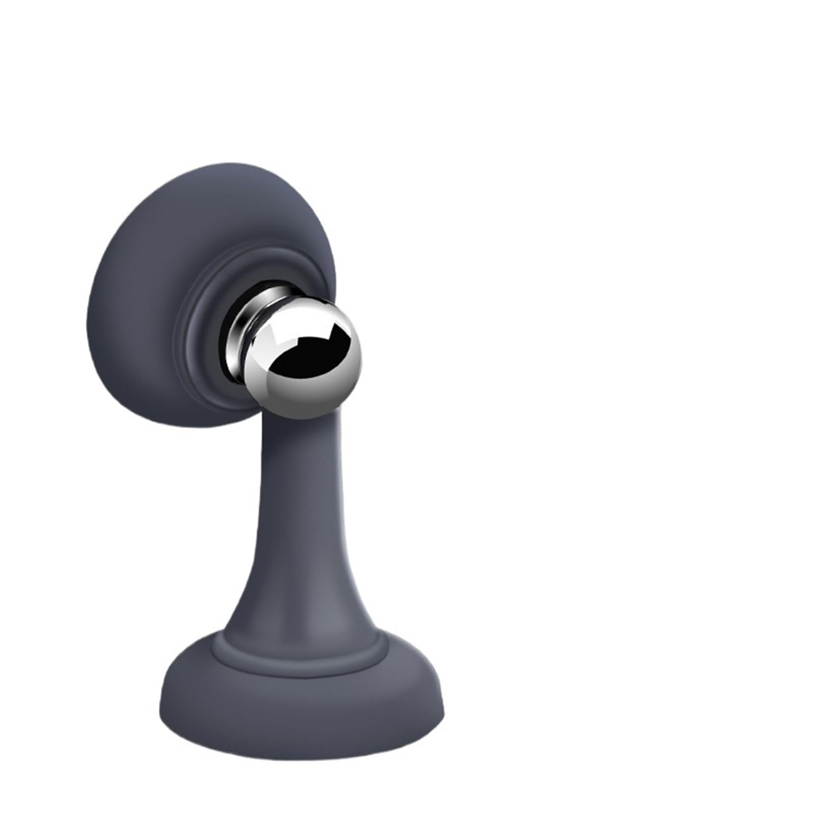 Xctdsvah Short-Gray Door Stop Strong Magnetic Silent Suction Household Bedroom Free-Punch Anti-Collision(Short-Gray)