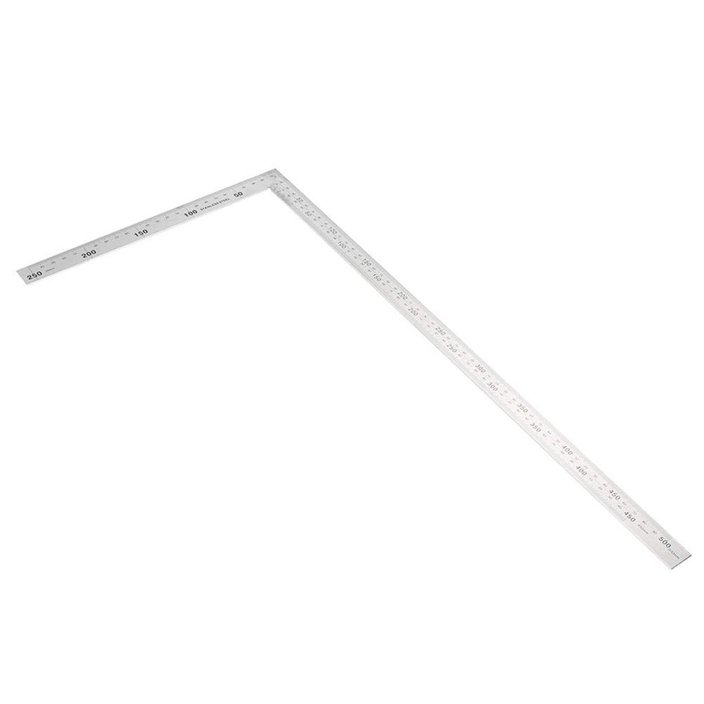 Lshaped Carpenter’s Square Framing Square Ruler Protractor Angle Ruler