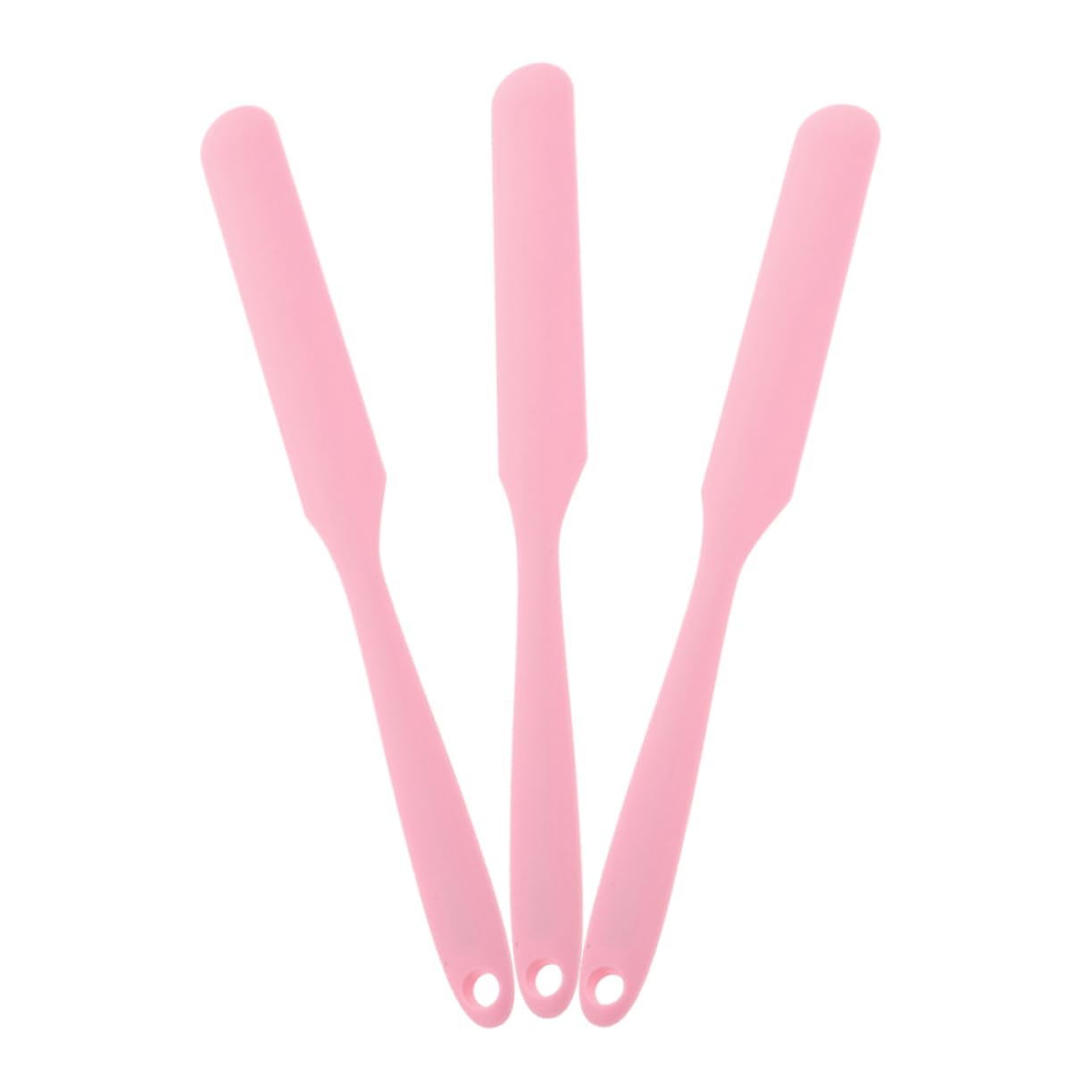 TOVINANNA Hair Removal Wax Applicator 3pcs Silicone Non-stick Waxing Sticks Reusable Waxing Rods for Women