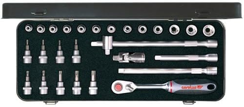 Carolus Germany SLIM SIXTY Socket set 3/8", 26 pcs