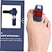 Healeved 3pcs Toe Splint Bend Toe Straightener Treatment Wrap for Sprain Injury
