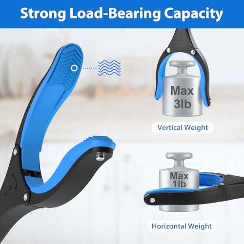 Grabber Reacher Tool 36 Inch, Foldable Grabber with Anti-Slip 360° Rotating Jaw, Magnetic Tip for Seniors, Heavy Duty Reacher Grabber Pickup Tool for Elderly After Surgery Recovery - Image 3