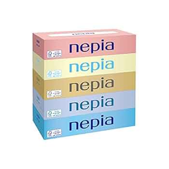 Amazon.co.jp: ネピア ティッシュ 300枚150組 5箱 12入（60箱