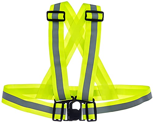 Cuerpo – Chaleco Reflectante DE Seguridad – Color Amarillo Fluorescente