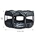 Amazon Basics Foldable Octagonal Indoor and Outdoor Portable Soft Dog Pen/Puppy Pen/Playpen, 114 cm, Grey