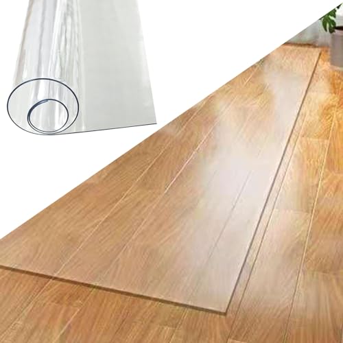 Tapis de protection de tapis étanche vinyle transparent extra large 140x150