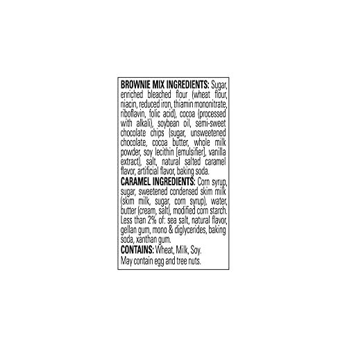 Image of GHIRARDELLI Salted Caramel Premium Brownie Mix, 16 Oz (Pack of 1)