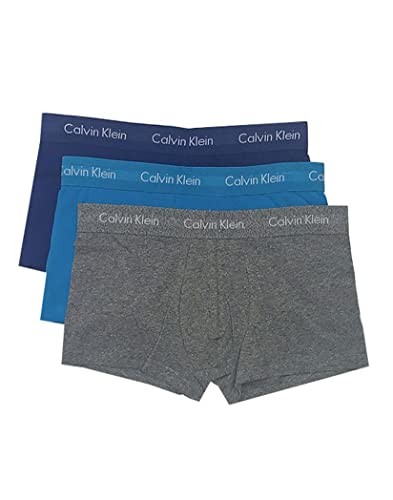 Image of Calvin Klein Men's Polyester Classic Solid Trunk (Pack of 3)