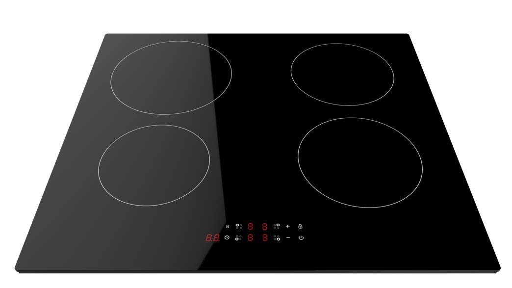 Cookology CIT601 60cm Builtin Touch Control Induction Hob in Black
