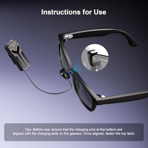 Image of YARENKA 2Pack Wearable Battery Pack Charger Compatible with Oakley Meta Smart Glasses Gen 1 & Gen 2, Ultra-Light Mini Power Bank Accessories for Wayfarer Headliner Skyler HSTN