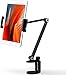 Produktbild VINOK Tablet Halterung 360 Grad Tablet Ständer Schwanenhals Bett Verstellbarer Ständer für Tablet Lang Arm Halterung kompatibel mit 4.5-13 Handy und Tablet, iPhone, iPad