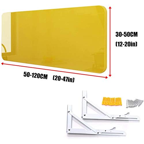 Table Murale Pliante : Solution Gain de Place pour Petit Studio