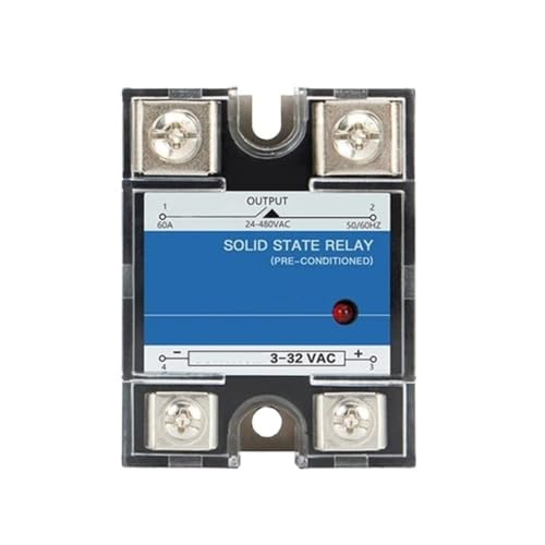 Relais à semi-conducteurs SSR-80DA à commutation rapide 24-480VAC