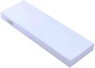 Yosoo Pierre à aiguiser Couleur Blanc 10000 Grains Fins, Pierre à aiguiser à Double Face, Excellent Outil de Polissage