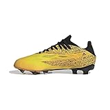 adidas X Speedflow Messi.1 FG, Football Shoe, Solar Gold/Core Black/Bright Yellow, 36 2/3 EU