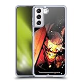Head Case Designs Licenciado Oficialmente Batman DC Comics El Batman Que se ríe Los Caballeros Oscuros Carcasa de Gel de Silicona Compatible con Samsung Galaxy S21+ 5G
