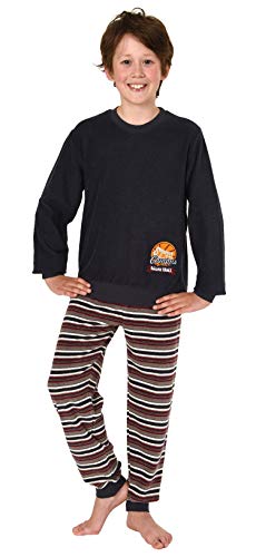 Great Boy Toller Jungen Frottee Pyjama Langarm mit Bündchen und Cooler...