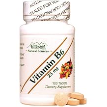 Dialyvite Hillestad Pharmaceuticals - Vitamin B6 25 mg - 100 Tablets