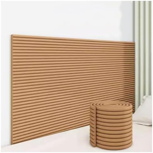 Self-Adhesive Padded Wall Panels, Upholstered Cushion for Nursery Decor, 3D Wall Covering, Soft Headboard Replacement, Stylish Acoustic Panels for Home