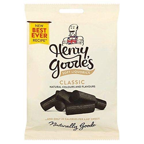 Henry Goode Soft liquorice - 140g - Pack of 4