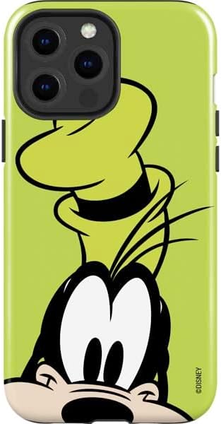 Skinit Impact Phone Case Compatible with iPhone 14 Pro Max - Officially Licensed Disney Friends Goofy Up Close Design