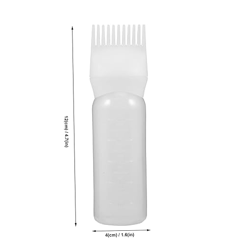 4 Pack Hair Color Brushes & Bottles with Comb for Salon
