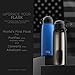 BLU All-in-ONE | Vacuum Insulated Stainless Steel Water Bottle Flask with a Filter (26oz) | Made in The USA | Removes 99.99% contaminants (Regular - Black)