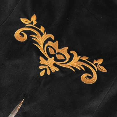 Zilimontt Mens Steampunk Medieval jacket Gothic Victorian Frock Coat,Men Steampunk Vintage Jacket, Retro Gothic Victorian Frock Coat Medieval Tailcoat Jacket (XXL Purple) steampunk buy now online