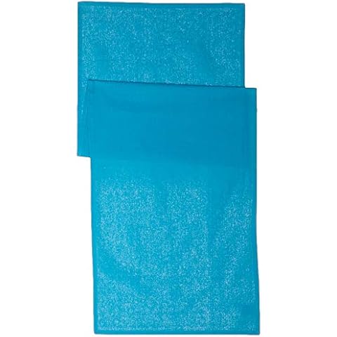 TODAY 257551 Blue Cotton Table Runner Cover