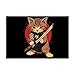 Kendo Kanji Cat Adults Diamond Art Painting Kit DIY Full Round Drill Craft Decoration for Home