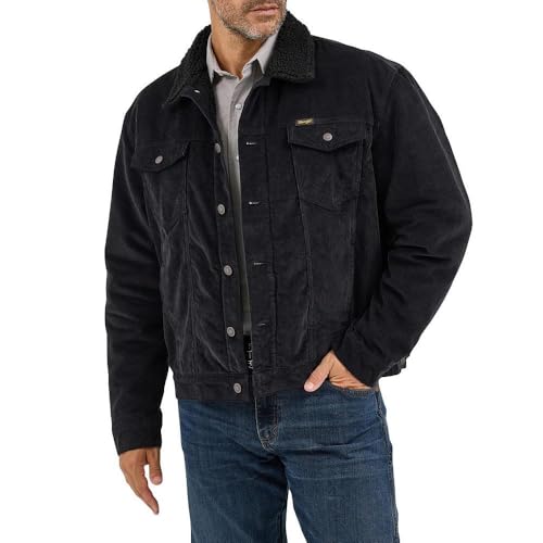 Wrangler Men's Caviar Sherpa Lined Corduroy Jacket