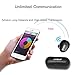 lasdolod True Wireless Earbud, Bluetooth 5.0 Wireless Ear Bud Truly Wireless Earphone HiFi Headphone with Microphone Wireless Headset with Charging Case for iPhone and Android